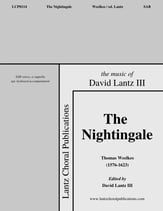 The Nightingale SAB choral sheet music cover